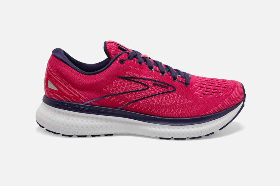 Brooks Israel Glycerin 19 Road Running Shoes Womens - Red/Black - AMR-759324